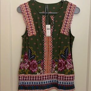 NWT Anthropology Top Sz XS